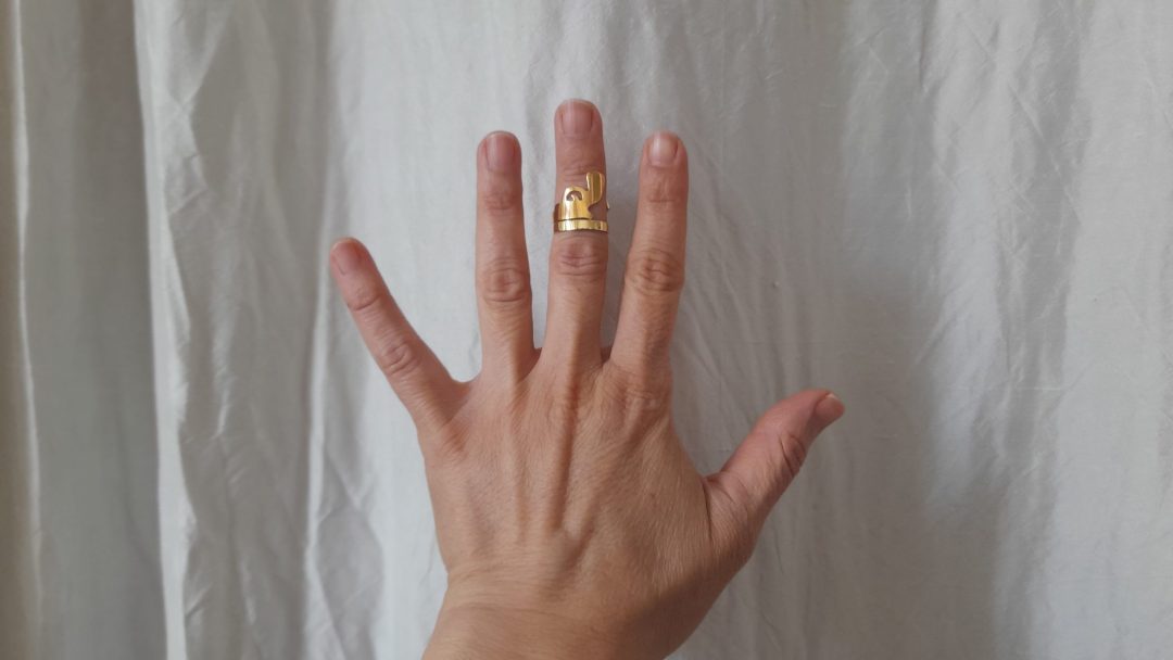 Signet ring (right-aligned pistol) - Image 5