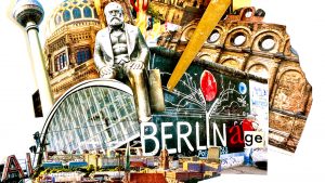 Exploring Berlin through Collage