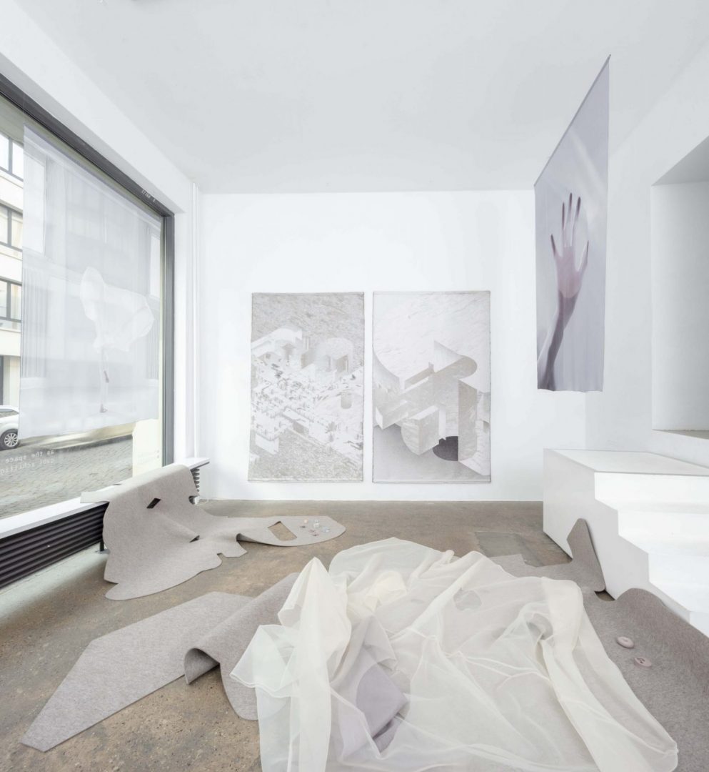 Gabi Schillig / Soft House / Soft Landscape / Jacquard fabric / tapestry