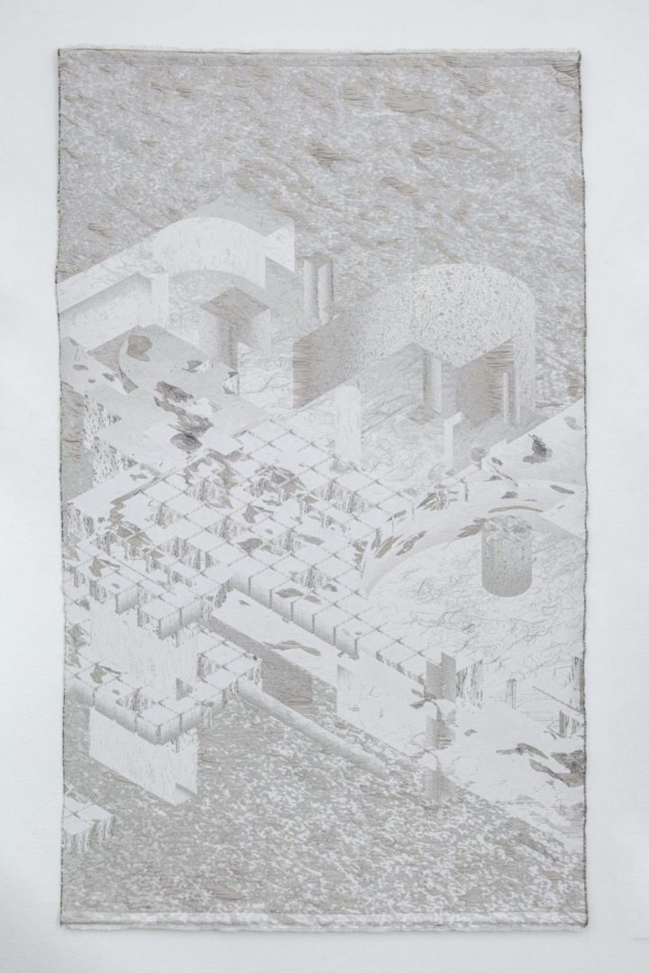 Gabi Schillig / Soft House / Jacquard fabric / tapestry