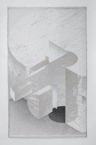 Gabi Schillig / Soft Landscape / Jacquard fabric / tapestry