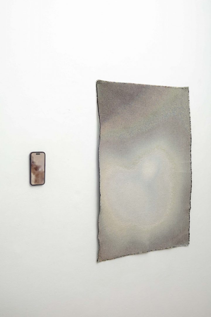 Gabi Schillig / Clouds/ Jacquard fabric / tapestry