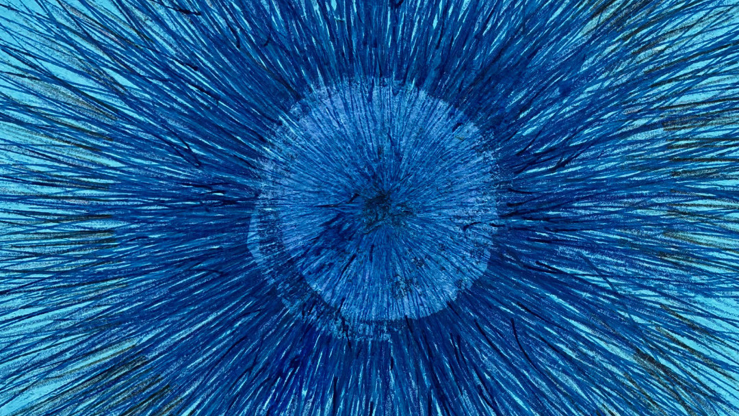 Annette-Selle_Ich-Sehe-Dich-04_2025_Tusche-Acryl-Leinwand_25x25cm_DETAIL1