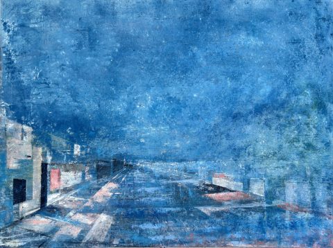 Annette-Selle_Neue-Wege_2025_Oel_Leinwand_120x160cm