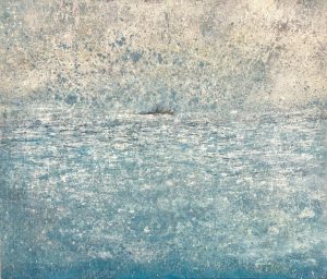 Annette-Selle_Silbermeer_2025_Oel_Leinwand_120x140cm