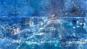 Annette-Selle_Stadt-aus-Gold_2025_dreiteilig_Oel_Leinwand_140x240cm_DETAIL1