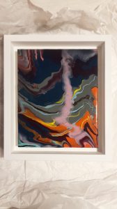 Janine Mackenroth THE EURO COLLECTION (2022–2025) Collector's Box, a painting
